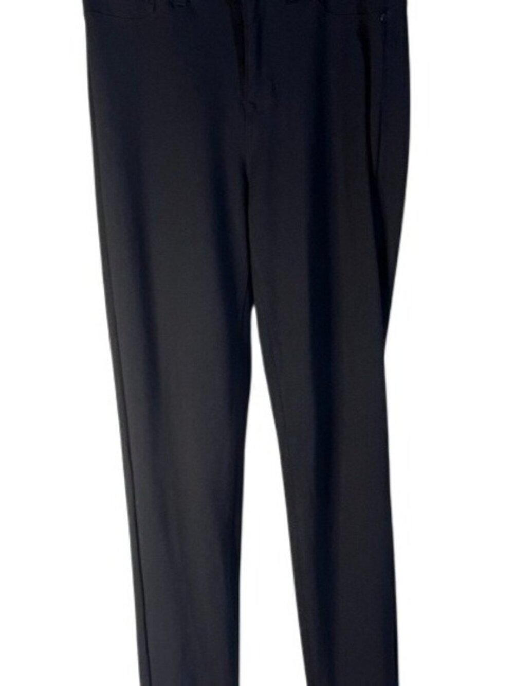 Eva Longoria Women's Black Skinny Slim Fit Jeggings Stretchy Pants High Rise 10 - Picture 9 of 16